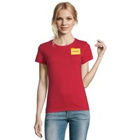 Blondie & Brownie T-Shirt Damen Arbeitsplatz Büro Fun Lustig Geschenk Arbeit Home Office Folder von Blondie & Brownie