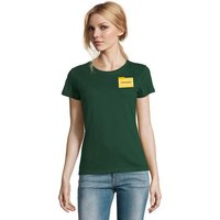 Blondie & Brownie T-Shirt Damen Arbeitsplatz Büro Fun Lustig Geschenk Arbeit Home Office Folder von Blondie & Brownie