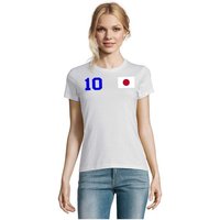 Blondie & Brownie T-Shirt Damen Japan Asien Sport Trikot Fußball Weltmeister Meister WM von Blondie & Brownie