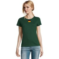 Blondie & Brownie T-Shirt Damen Nation Deutschland Germany Ukraine USA Army Armee Peace von Blondie & Brownie