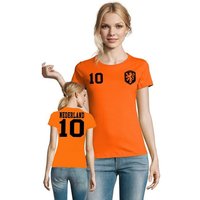 Blondie & Brownie T-Shirt Damen Niederlande Holland Sport Trikot Fußball Meister WM EM von Blondie & Brownie
