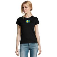 Blondie & Brownie T-Shirt Damen Schweden Ukraine USA Army Armee Nato Peace Air Force von Blondie & Brownie