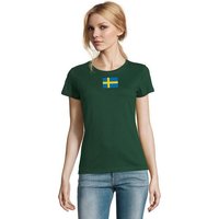 Blondie & Brownie T-Shirt Damen Schweden Ukraine USA Army Armee Nato Peace Air Force von Blondie & Brownie