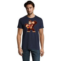 Blondie & Brownie T-Shirt Herren Donkey Kong Gorilla Affe Retro Konsole von Blondie & Brownie