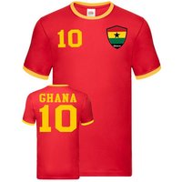 Blondie & Brownie T-Shirt Herren Ghana Afrika Cup Sport Trikot Fußball Football Meister WM von Blondie & Brownie