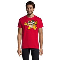 Blondie & Brownie T-Shirt Herren Mario Yoshi Luigi Game Gamer Gaming Konsole Retro von Blondie & Brownie