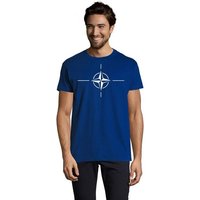 Blondie & Brownie T-Shirt Herren Nato Bündnis USA Army Ukraina Peace Print von Blondie & Brownie