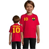 Blondie & Brownie T-Shirt Kinder Ghana Afrika Cup Sport Trikot Fußball Football Meister WM von Blondie & Brownie