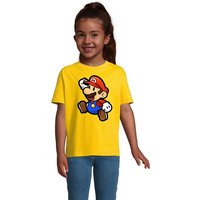 Blondie & Brownie T-Shirt Kinder Jungen Mädchen Mario Retro Gaming Konsole Luigi Yoshi Super in vielen Farben von Blondie & Brownie