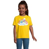 Blondie & Brownie T-Shirt Kinder Jungen & Mädchen Glücksbärchis Care Bears Hab Dich lieb Bärchi in vielen Farben von Blondie & Brownie