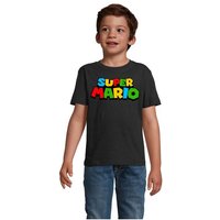 Blondie & Brownie T-Shirt Kinder Super Mario Retro Gamer Gaming Konsole Spiele von Blondie & Brownie