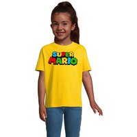 Blondie & Brownie T-Shirt Kinder Super Mario Retro Gamer Gaming Konsole Spiele von Blondie & Brownie