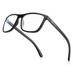 Bloomoak Blaulichtblockierende Brille, blendfrei, Anti-Müdigkeit, TR90-Material, geeignet für Bildschirme, Spiele, Fernseher von Bloomoak