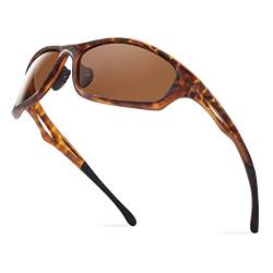 Bloomoak Polarisierte Sonnenbrillen Radsport-Brillen Herren Damen/UV-Schutz/unzerbrechlicher TR90-Rahmen - Geeignet für Fahren/Laufen/Radfahren/Angeln/Golf von Bloomoak
