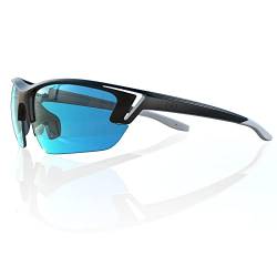 Bloomoak Sport-Golf-Sonnenbrille,halbrandlos, belüfteter Rahmen,verhindert Beschlagen,hervorragende Sicht zum Finden des Balls von Bloomoak