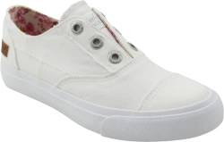 Blowfish Malibu Damen Malia Sneaker, Weiße Leinwand, 39 EU von Blowfish Malibu