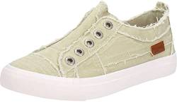 Blowfish Malibu Women's Play Sneaker, Avocado Smoked 16 Oz Canvas, 9 von Blowfish Malibu