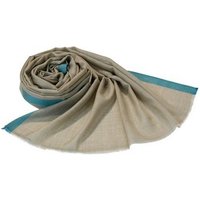 Blue Chilli Schal Rimmel Radiance Schal aus Kaschmirwolle, elegantes Schattendesign, Anspruchsvolle Schlichtheit, Randschatten-Eleganz von Blue Chilli