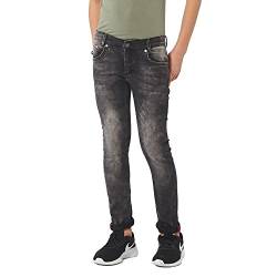 Blue Effect 0226 Jungen Ultrastretch Jeans, Schwarz (Black denim), 140 von Blue Effect