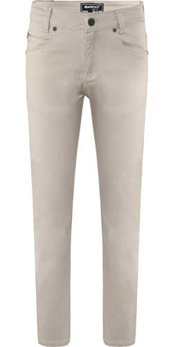 Blue Effect Jungen Chino Hose weit Plus-Größe Relaxed Fit Pant, Größe:140, Farbe:Sand von Blue Effect