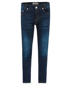 Blue Effect Jungen Jeans Röhre Skinny Fit, Regular Passform, Darkblue Soft Used (9620), 128 Regular von Blue Effect