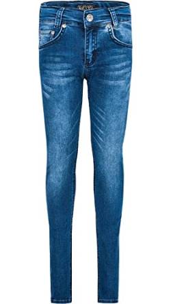 Blue Effect Jungen Slim Jeans - Skinny, Ultrastretch , Blau (Medium blue) , 128 von Blue Effect