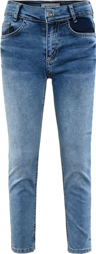 Blue Effect Mädchen Straight Jeans Hose Slim fit, Größe:146, Farbe:medium Blue von Blue Effect