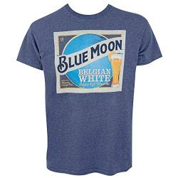 Blue Moon Belgian Weiß Beer Label Männer Blaue T-Shirt Große von Blue Moon