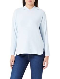 BLUE SEVEN Damen Langarm mit Kapuze T-Shirt, HL BLAU, 40 von Blue Seven