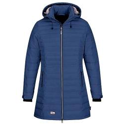 Blue Wave Damen Steppmantel Ilona - Steppjacke Mantel gesteppt in Blue Nights Größe 40 von Blue Wave