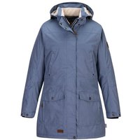 Blue Wave Parka Damen Funktionsparka Outdoor-Jacke Anke mit Fleece-Rücken und Kapuze von Blue Wave