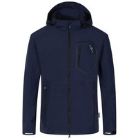 Blue Wave Softshelljacke Herren Jacke Louis mit verstellbarer Kapuze - winddicht & atmungsaktiv von Blue Wave