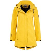 Blue Wave Softshellmantel Damen Softshelljacke Birgit - Outdoor-Jacke mit abnehmbarer Kapuze von Blue Wave