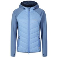 Blue Wave Steppjacke Damen Hybridjacke Marlene Outdoor mit Kapuze und wärmender Wattierung von Blue Wave