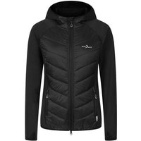 Blue Wave Steppjacke Damen Hybridjacke Marlene Outdoor mit Kapuze und wärmender Wattierung von Blue Wave