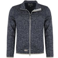 Blue Wave Strickfleecejacke Herren Fleecejacke Helge in Strickoptik - Strickjacke Reißverschluss von Blue Wave