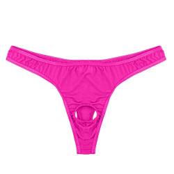 Herren String Tanga Sexy Dessous Erotisch Unterhosen Herren Slip Sexy Herrenunterwäsche Unterhosen Männer Baumwolle Body Sexy Dessous Hot Rosa Einheitsgröße von Bluelucon