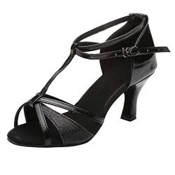 Sandalen Damen Mit Absatz Silber High Heels Sandalette Plateau High Heels mit Pfennigabsatz Schicke Sandalen Mit Kleinem Absatz Peeptoes Damen Keilabsatz Elegant von Bluelucon