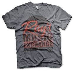 Blues Brothers Offizielles Lizenzprodukt Ray's Music Exchange Herren T-Shirt (Dunkel Heather), XX-Large von Blues Brothers