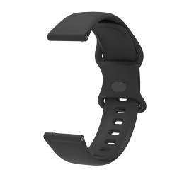 Blueshaweu Armband Kompatibel Für LLKBOHA Smartwatch, Classic Sport Silikon Ersatz Uhrenarmband Für LLKBOHA P72 / P75 / H5 / Y3 / S52 Smartwatch (schwarz) von Blueshaweu