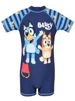 Bluey Badeanzug | Kinder Schwimmanzug | Schwimmset Kinder | Blau 110 von Bluey