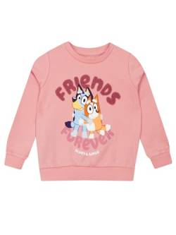 Bluey Sweater | Mädchen Pullover | Bingo Sweatshirt Kinder | Rosa 110 von Bluey