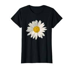 Margeriten Weißes Gänseblümchen Blumen Kostüm Geschenk T-Shirt von Blumen Sommer Kleidung für Damen und Mädchen