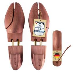 Blumtal - TESTSIEGER - Damen und Herren Premium Schuhspanner aus Zedernholz inkl. Schuhlöffel, Schuhdehner mit ergonomischem Design - 1, 2 oder 5 Paar von Blumtal