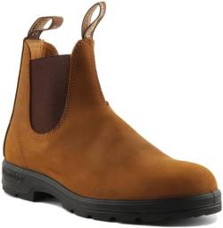 BLUNDSTONE Herren Classic 550 Series Chelsea Boot, Crazy Horse Brown, 37 EU von Blundstone