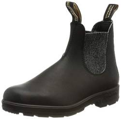 BLUNDSTONE Herren Original 500 Series Chelsea Boot, Black/Silver Glitter, 36 EU von Blundstone