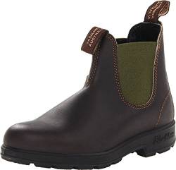 Blundstone Damen Original 500 Series Chelsea Boot, Stout Brown Olive, 37 EU von Blundstone