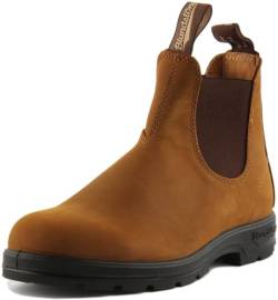 Blundstone Herren Classic 550 Series Chelsea Boot, Crazy Horse Brown, 45 EU von Blundstone