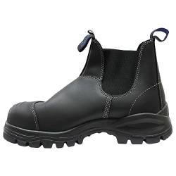 Blundstone Herren Werk- en veiligheidslaarzen Chelsea Boot, Black Platinum, 43 EU von Blundstone