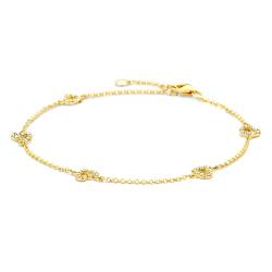 Blush 2211YZI Damen-Armband mit Herzchen 585 Gold von Blush